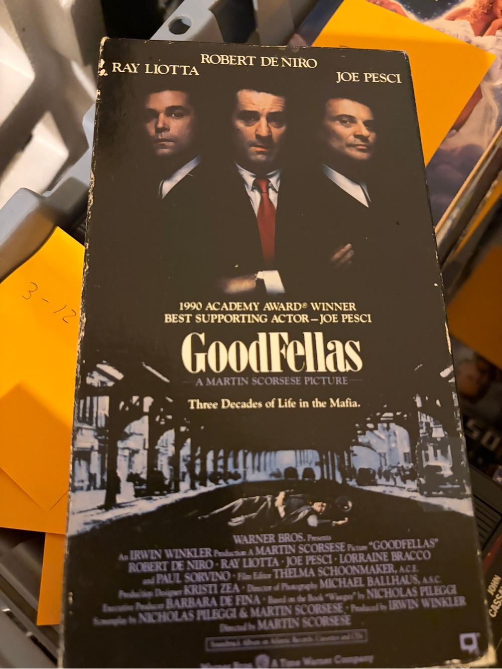 Warner Bros. GoodFellas VHS Tape